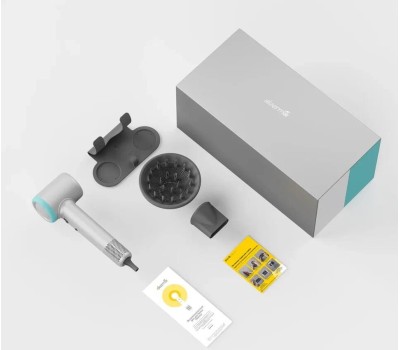 Фен DEERMA DEM-CF51W высокоскоростной (светло-серый)