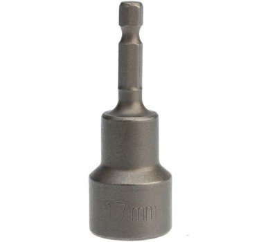 ключ-насадка KRANZ (KR-92-0405) Ключ-насадка 17х65 мм, 1/4 магнитная (упак. 5 шт.)