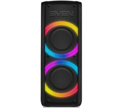 SVEN Портативная акустика АС PS-710, черн (100 Вт, TWS, BT, FM, 4400мАxч)
