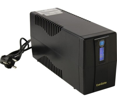 EXEGATE EX292790RUS ИБП Power Smart ULB-1000.LCD.AVR.4C13.RJ.USB <1000VA/550W, LCD, AVR, 4*C13, RJ45/11,USB, Black>