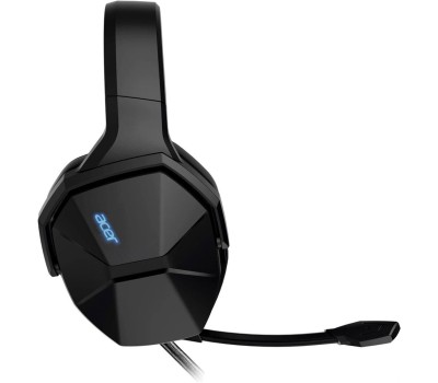 ACER Наушники с микрофоном OHW312 черный 2м мониторные USB оголовье (ZL.HDSEE.007)