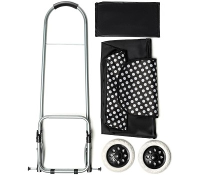 Сумка-тележка ЕГ (834) Сумка-тележка Глория черный