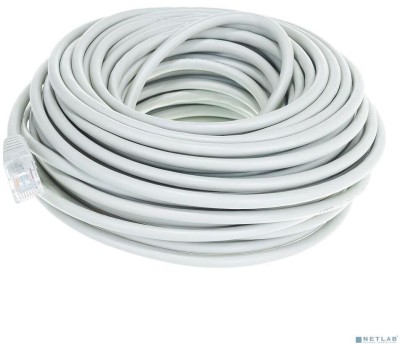 Патч-корд UTP Cablexpert cat.5e, 15м, литой, многожильный серый