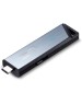 Флешка A-DATA Флешка USB (Type-C) UE800 128ГБ, USB3.2, серебристый [aeli-ue800-128g-csg]