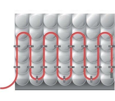 REXANT Кабель греющий саморегулирующийся модель SRL POWER Line 30SRL-2CR, 10м/300Вт