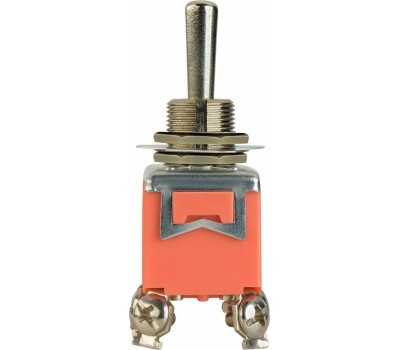 REXANT Тумблер 250В 15А (6c) вкл-выкл-вкл двухполюсный (KN-203) (в упак. 1шт.)