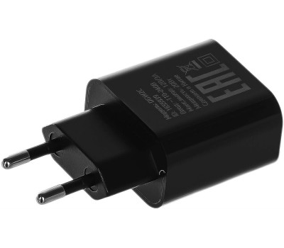 СЗУ DIGMA Сетевое зарядное устройство DGW2C, USB-C, 20Вт, 3A, черный [dgw2c0f010bk]