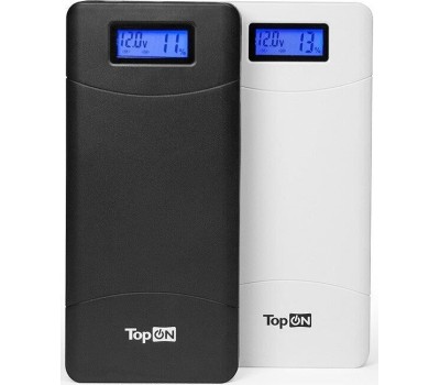 TOPON Внешний аккумулятор (Power Bank) TOP-T72, 18000мAч, белый [101305]
