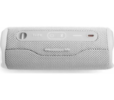 Колонка портативная JBL Flip 6 белый 30W 1.0 BT 10м 4800mAh (JBLFLIP6WHT)