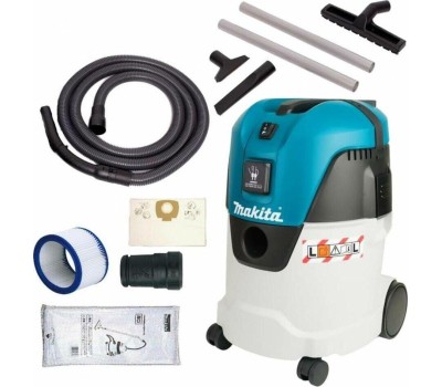 Строительный пылесос MAKITA Строительный пылесос VC2512L, серый