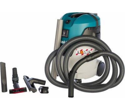 Строительный пылесос MAKITA Строительный пылесос VC2512L, серый