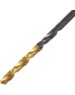 Сверло DENZEL Сверло по металлу, 2 мм, HSS-Tin, Golden Tip, 10 шт. 717203