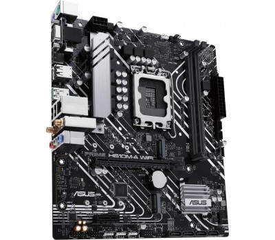 Материнская плата ASUS PRIME H610M-A WIFI (Socket 1700, mATX, 2xDDR5(96GB), VGA/DP/HDMI, 1xPCIe 4.0x16/1xPCIe 3.0, 1xLAN, Wi-Fi, BT, 4xSATA 6Gb/s, 2xM.2, 1xUSB 3.2, 4xUSB 2.0, 2xPS/2)