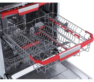 Встраиваемая посудомоечная машина KUPPERSBERG Встраиваемая посудомоечная машина GLM 6081, полноразмерная, ширина 59.8см, полновстраиваемая, загрузка 14 комплектов, серебристый