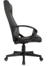 Кресло компьютерное БЮРОКРАТ Кресло руководителя CH-480LT, экокожа, до 120кг, черный