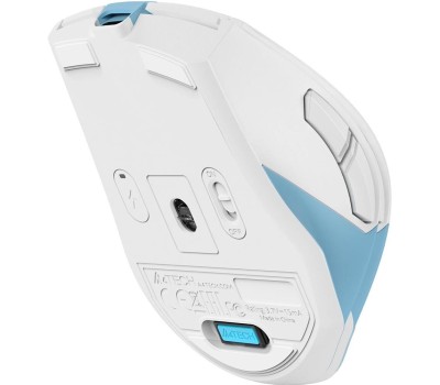 A4TECH Мышь беспроводная Fstyler FG45CS Air2, радио, оптическая, USB, 2000dpi, голубой и белый [fg45cs air2 usb (icy blue)]