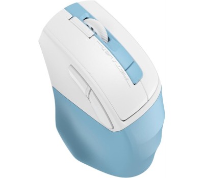 A4TECH Мышь беспроводная Fstyler FG45CS Air2, радио, оптическая, USB, 2000dpi, голубой и белый [fg45cs air2 usb (icy blue)]