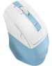 A4TECH Мышь беспроводная Fstyler FG45CS Air2, радио, оптическая, USB, 2000dpi, голубой и белый [fg45cs air2 usb (icy blue)]