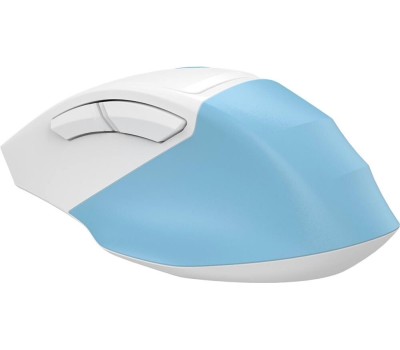 A4TECH Мышь беспроводная Fstyler FG45CS Air2, радио, оптическая, USB, 2000dpi, голубой и белый [fg45cs air2 usb (icy blue)]