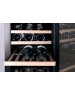 CASO Винный шкаф однокамерный WineComfort 38 вместимость: 38 бутылок, нержавеющая сталь/черный