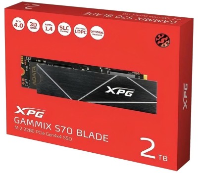 Накопитель SSD A-DATA SSD накопитель XPG Gammix S60 2ТБ, M.2 2280, PCIe 4.0 x4, NVMe, M.2 [agammixs60-2t-cs]