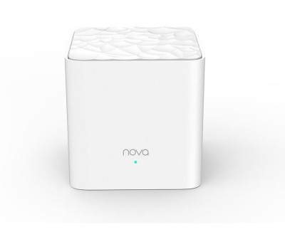 TENDA Wi-Fi роутер Nova MW3, Wi-Fi 5, AC1200, 2.4/5ГГц, 1 LAN, 1 WAN/LAN, белый, 2 шт. в комплекте [mw3(2-pack)]