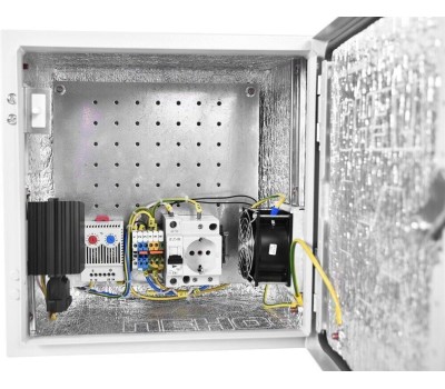 ЦМО Шкаф монтажный Эконом ШТВ-НЭ-3.3.21-3ВВА-Т1 настенный, стальная передняя дверь, 300x300x210 мм