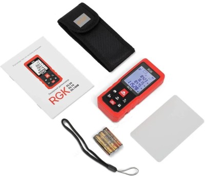 Лазерный дальномер RGK Лазерный дальномер DL70, 2 класс лазера, 635нм, луч красный, с поверкой [755702]