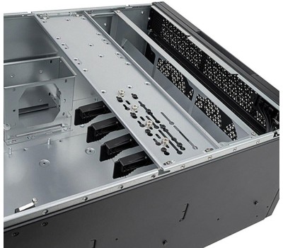 Корпус для ПК SILVERSTONE Корпус G59RM5200000020 5U rackmount server chassis with dual 360mm liquid cooling compatibility SST-RM52