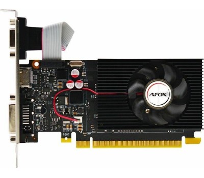 Видеокарта AFOX Видеокарта GT730 2GB DDR3 128bit DVI HDMI 1FAN LP RTL {30} (780766)