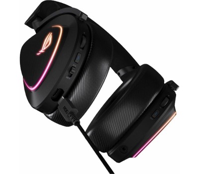 ASUS Гарнитура A701 ROG DELTA II BLK 318g 20 - 20000Hz 3,5mm 2.4GHz BT