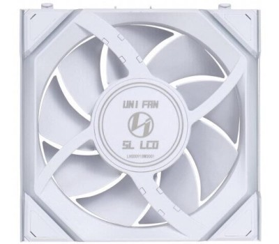LIAN-LI Вентилятор Lian Li Uni Fan SL Wireless 120 120мм, 4-pin, 2000об/мин, 28.5 дБ, ARGB, белый, Ret [g99.12sl1w1w.r0]