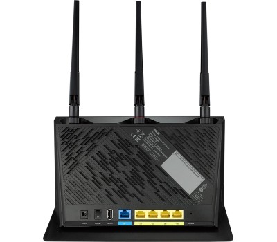 Маршрутизатор ASUS Маршрутизатор 4G-AC86U (AC2600, 1x1000Mbs WAN, 4x1000Mbs LAN, 1хUSB, 4G) (4G-AC86U)