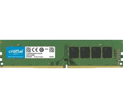 Оперативная память CRUCIAL Оперативная память Basics CB8GU3200 DDR4 - 1x 8ГБ 3200МГц, DIMM, Ret