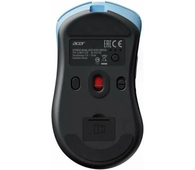 ACER Мышь Nitro OMR505 голубой оптич. 12800dpi беспров. BT/Radio USB 5but (ZL.MCE11.01F)