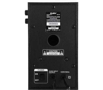 Акустика SVEN SPS-619 черный/серебро