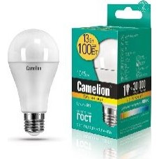 Лампа светодиодная CAMELION (12045) LED13-A60/830/E27