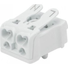 REXANT (07-6214-1) КСП 5-ТИ ПРОВОДНАЯ С МОНТАЖНЫМИ НОЖКАМИ, БЕЛАЯ