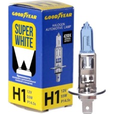 Лампа галогенная GOODYEAR GY011126 лампа галогенная автомобильная Н1 12V 55W P145s Super White