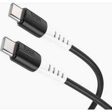 Кабель HOCO (6931474768599) X82 Silicone Charging Type-C (m) - Type-C (m) 1.0m - черный