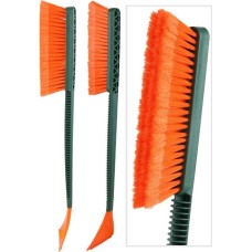 Щетка LI-SA LS282/2 cо скребком оранжево-зеленая (59,5см) 48336