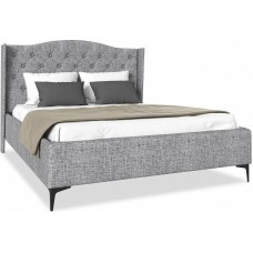 Кровать интерьерная НК-МЕБЕЛЬ TANGO кровать 1600х2000 Рогожка Серая 72306795 (2 кор.)