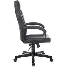 ZOMBIE Кресло игровое Game 17, на колесиках, эко.кожа/ткань, черный [ game 17 carbo]