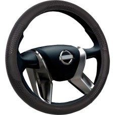 VOIN Оплетка на руль REPTILE экокожа, М /черный/ OPLV0701