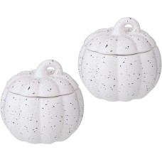 Набор горшочков AGNESS 490-472 ТЫКВА с крышкой 250мл (2 предмета)