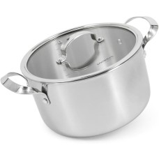 POMIDORO POMI D'ORO P595729 Maestro Кастрюля с крышкой 22см, 4,5л