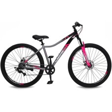 Велосипед LETO ALMA серый/розовый С29006 00-00051506