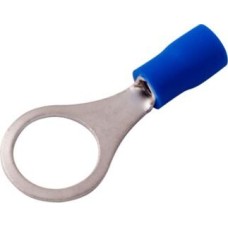 Наконечник REXANT Наконечник кольцевой изолированный ø 10.5 мм 1.5-2.5 мм² (НКи 2.5-10) синий