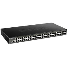 D-LINK SMB D-Link DGS-1250-52X/A1A Управляемый L2 коммутатор c 48 портами 10/100/1000Base-T и 4 портами 10GBase-X SFP+