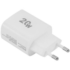 DIGMA Сетевое зарядное устройство DGW2C, USB-C, 20Вт, 3A, белый [dgw2c0f010wh]